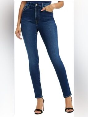 Good American Dark Blue Jeans